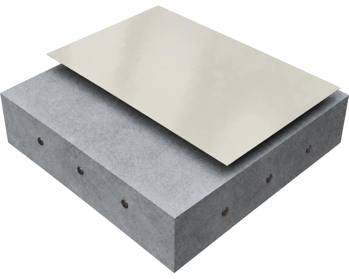 LINCRETE® P100 — схема слоёв